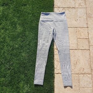 Zella High Rise Light Great Striped Leggings